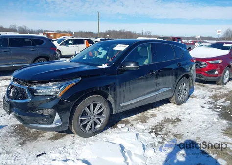 2019 Acura Rdx Technology Package z USA, uszkodzony, nr VIN 5J8TC2H54KL026779